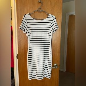 Black & White Stripe Dress